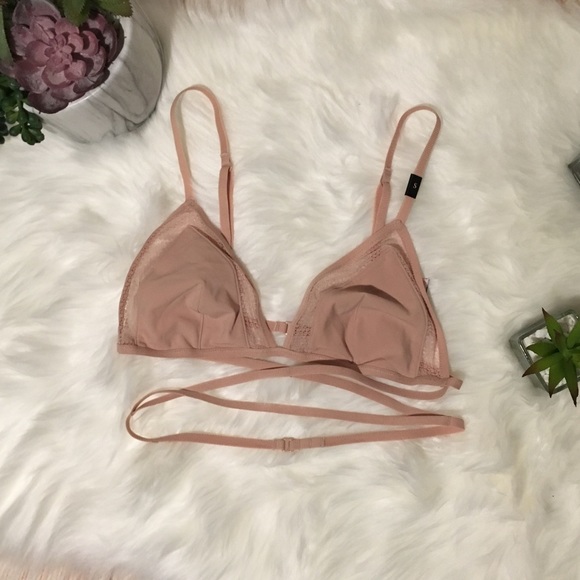 Victoria’s Secret | Nude Wrap Around V Bralette - Picture 2 of 7